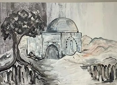 Kever Rachel, Study in Grey