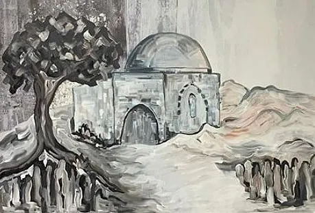 Kever Rachel, Study in Grey