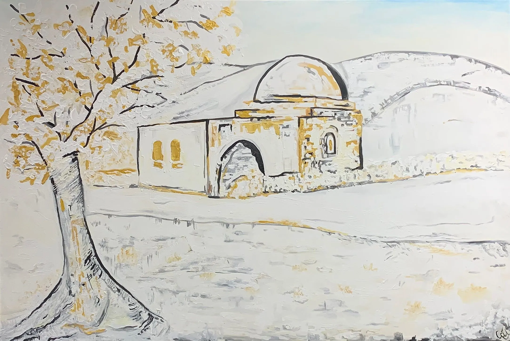 Kever Rachel, Study in White