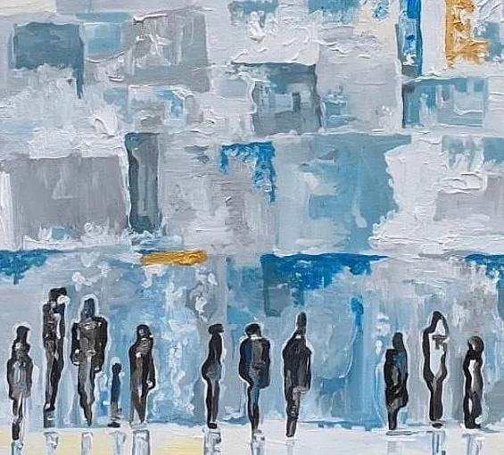 The Kosel in Blue